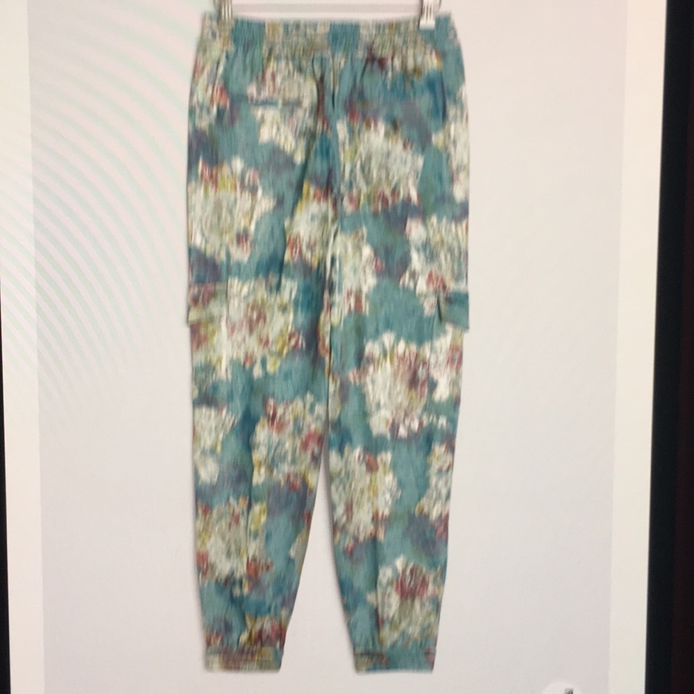 Anthropologie Jacquard Utility Joggers size XL - Picture 3 of 4